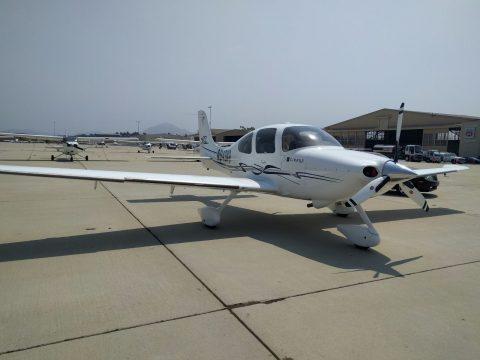 Damaged and repaired 2003 Cirrus SR22 aircraft for sale