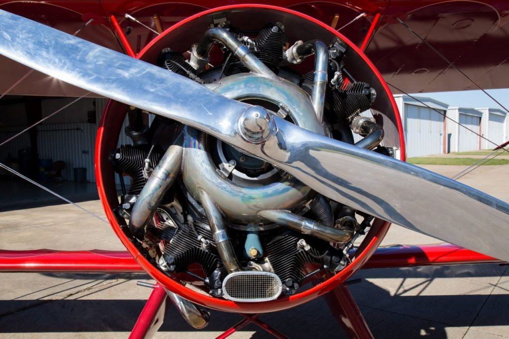 Restored vintage 1930 Waco QCF Fixed Wing Single Engine aircraft