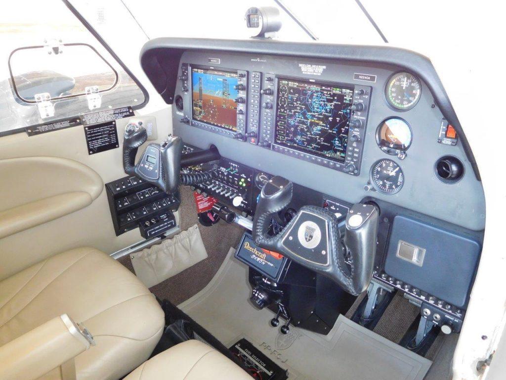 Almost new 2010 Beechcraft Baron aircraft