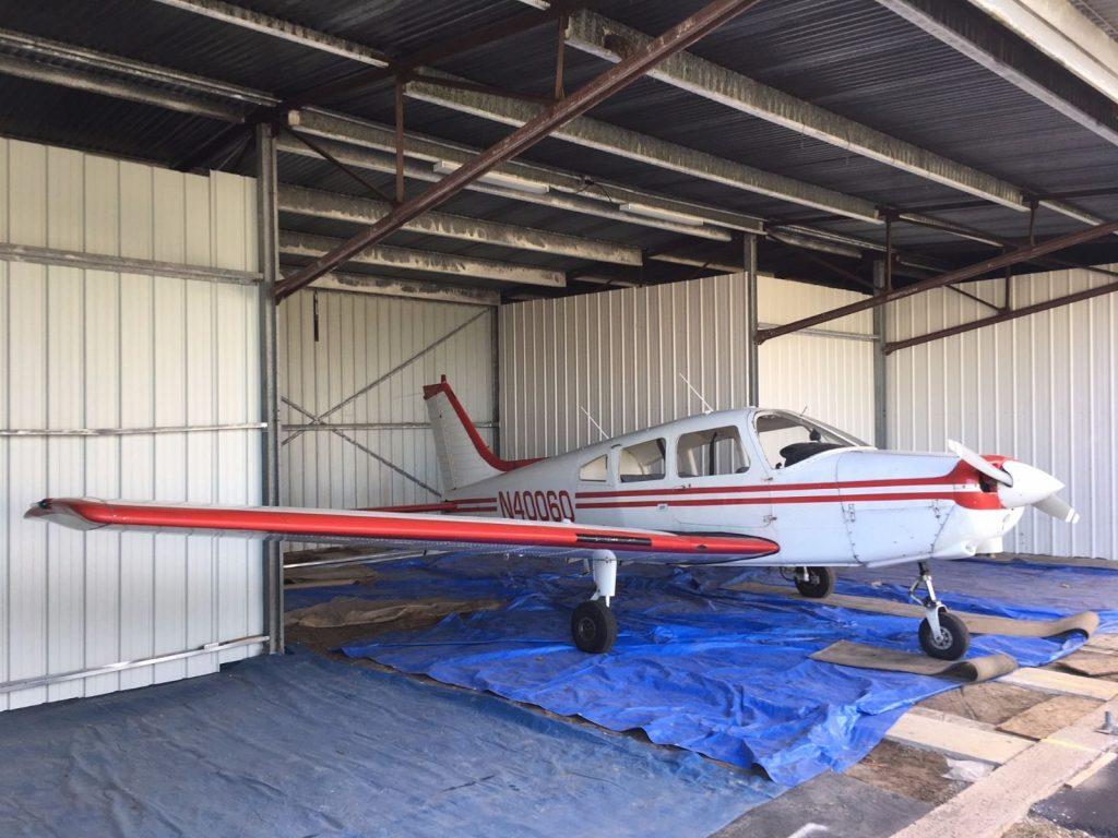 Recently serviced 1977 Piper PA-28-161 aircraft