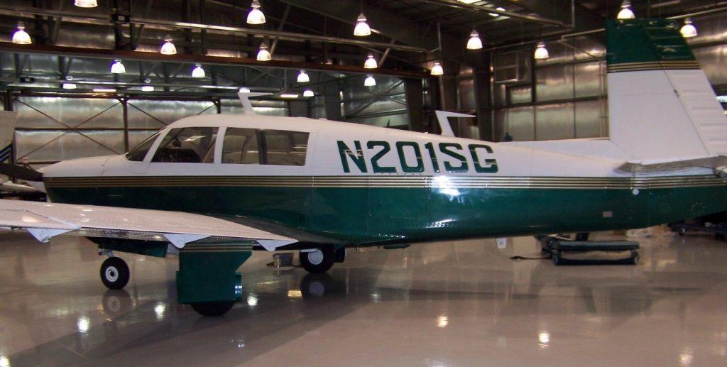 1977 Mooney M20J N201sg aircraft