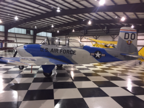 Completely restored Beechcraft T34A MENTOR aircraft for sale