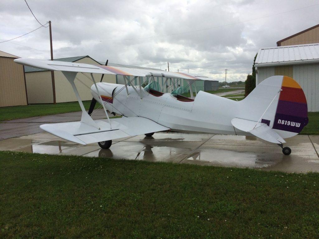 custom leather 1991 Acro Sport II aircraft