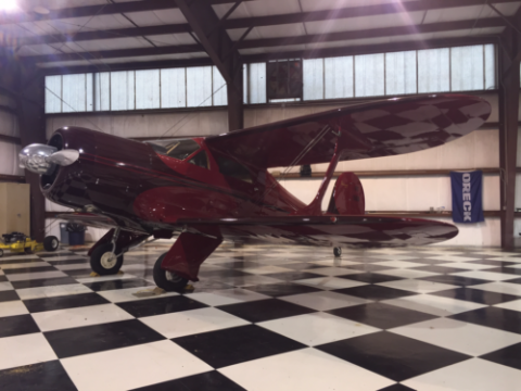Restored 1944 Beechcraft G17S Staggerwing Aircraft for sale