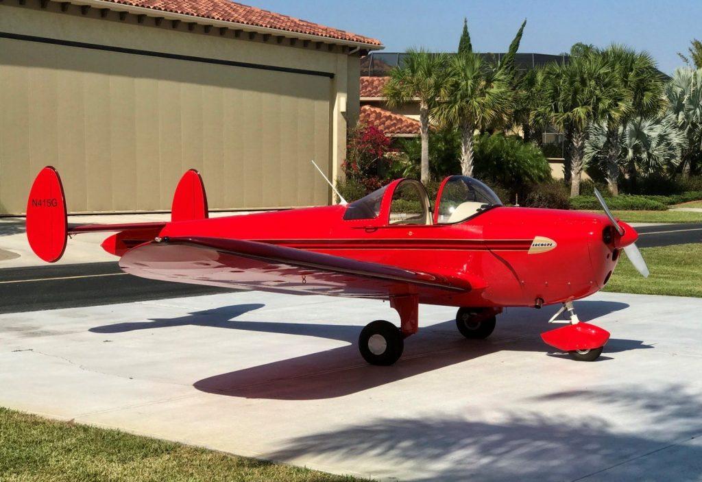 mint condition 1949 Ercoupe 415G aircraft