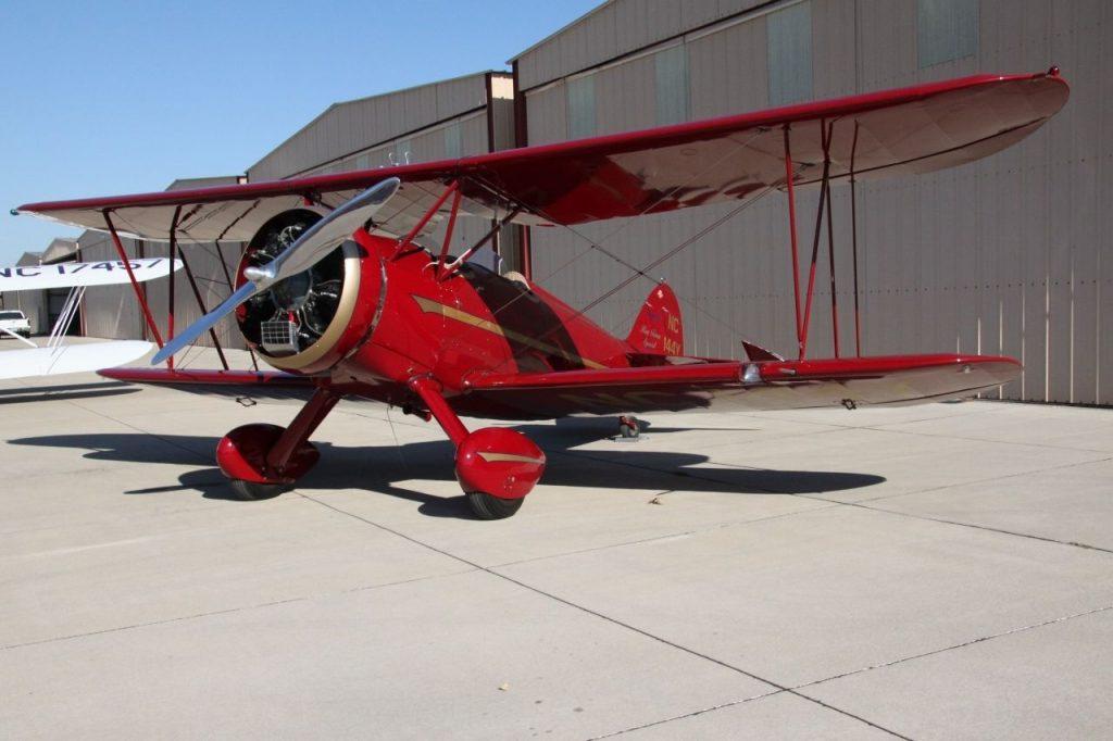 very clean 1930 WACO RNF Biplane aircraft
