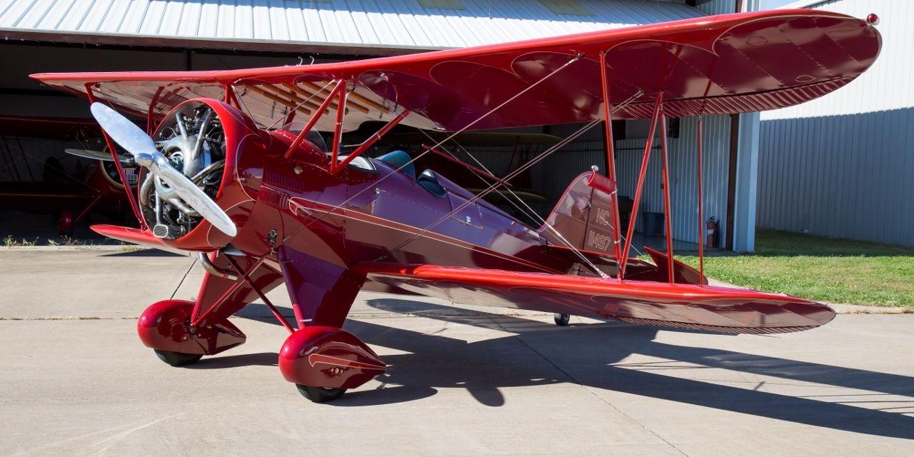 Vintage 1930 WACO QCF Fixed Wing Single Engine Biplane For Sale