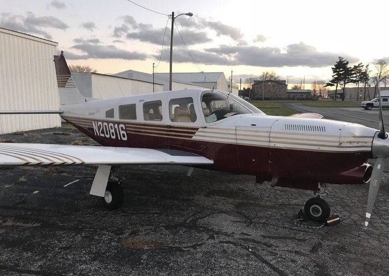perfectly working 1980 Piper Turbo Saratoga aircraft