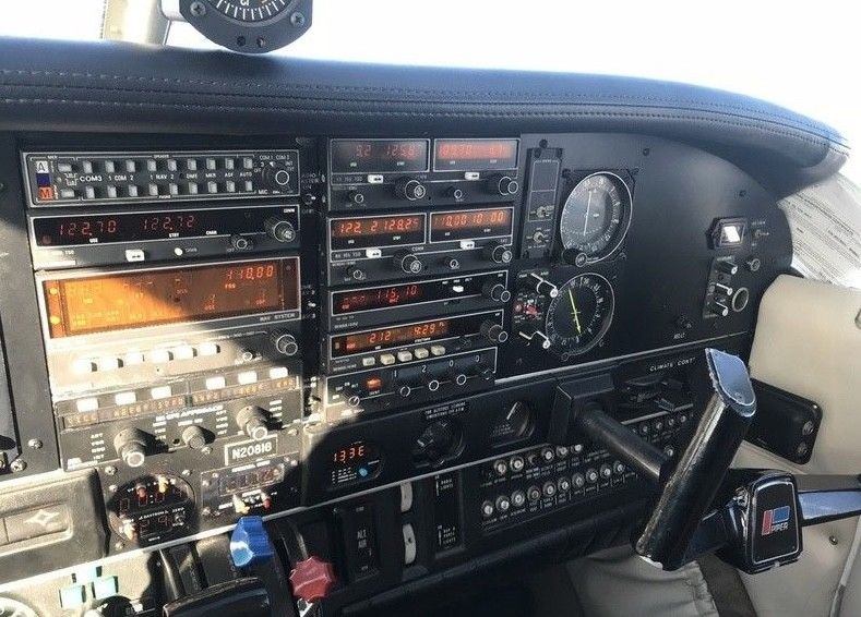 perfectly working 1980 Piper Turbo Saratoga aircraft