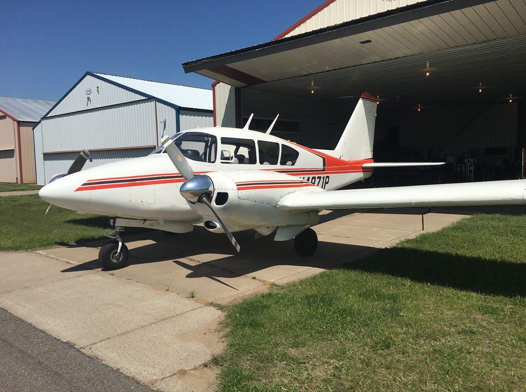 converted to stronger engine 1963 Piper PA 23 235 aircraft