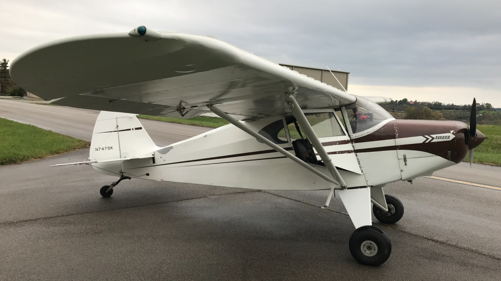 nicely restored 1950 Piper PA 20 Pacer aircraft