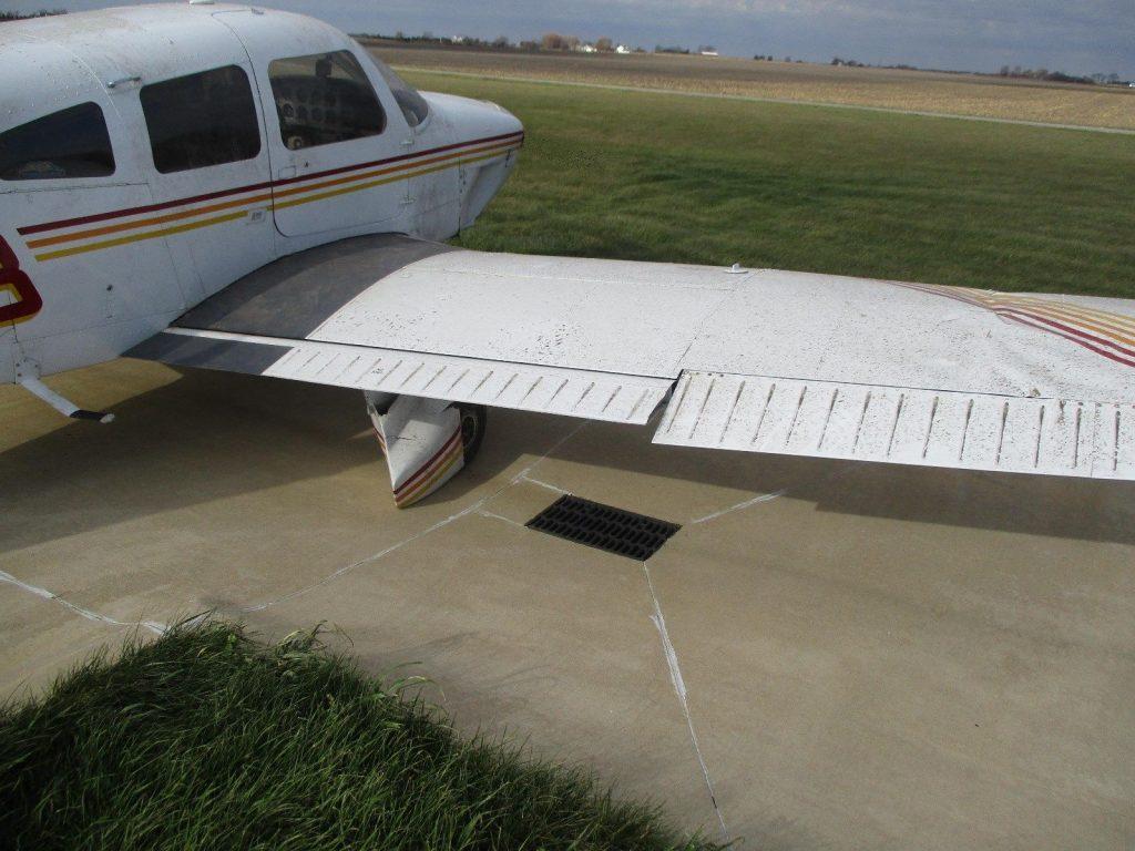 damaged 1979 Piper PA 28 236 Dakota aircraft