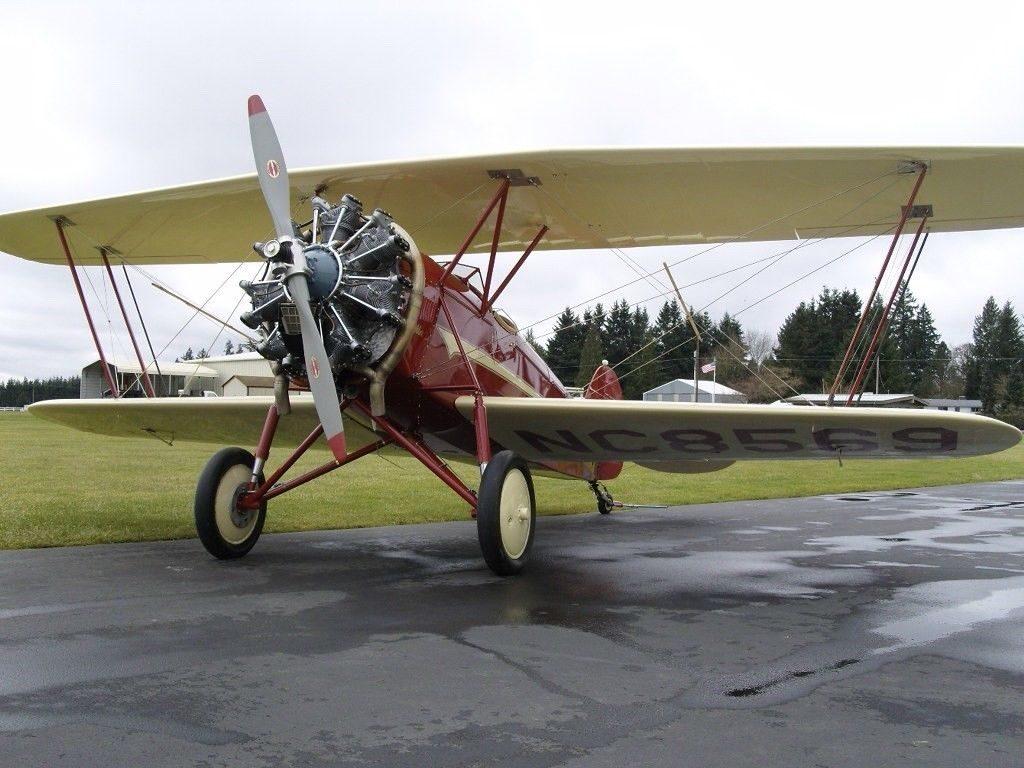 Rare 1929 WACO Taperwing aircraft