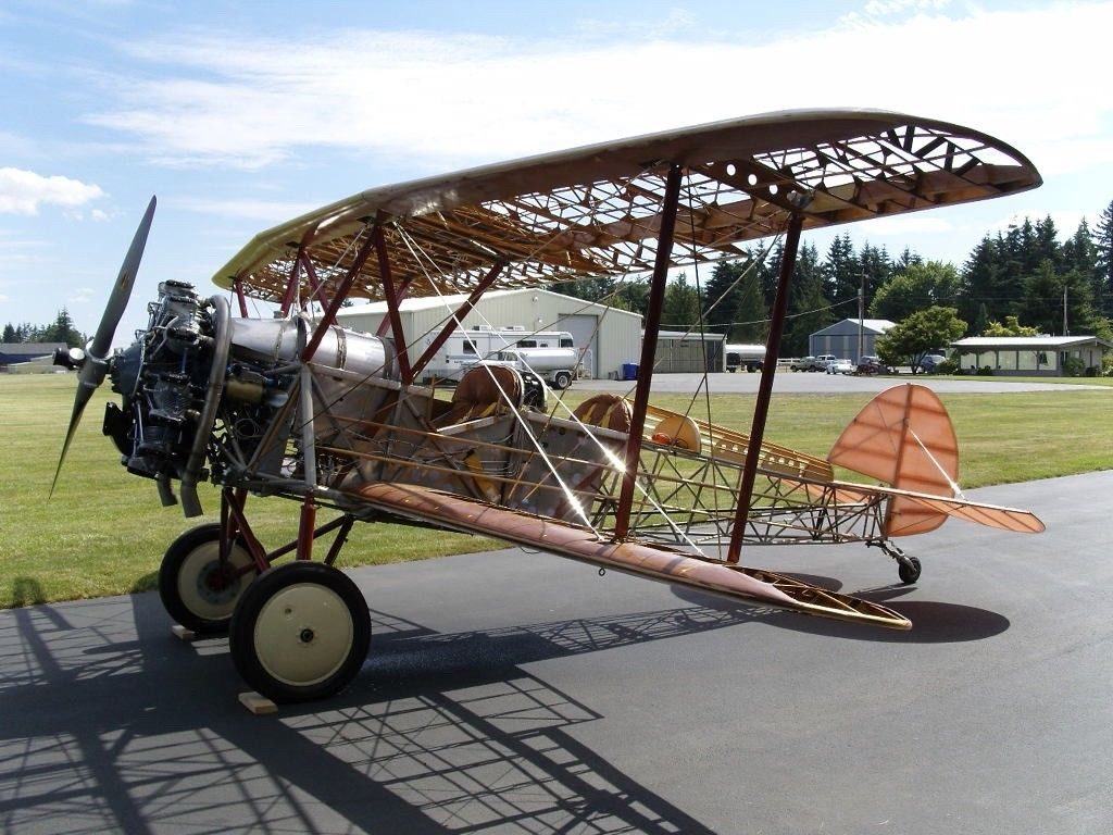 Rare 1929 WACO Taperwing aircraft