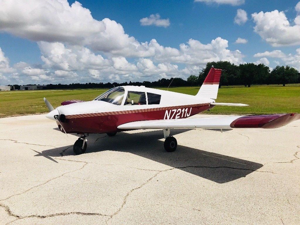 low hours 1968 Piper Cherokee 140 aircraft
