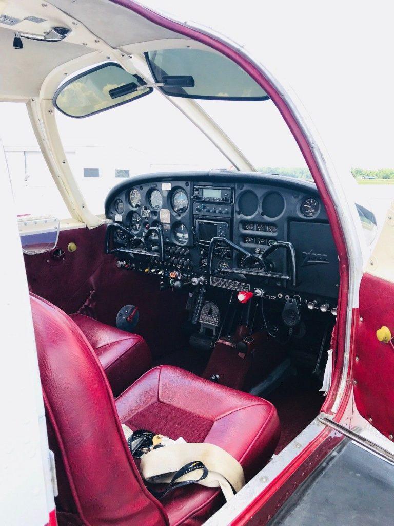 low hours 1968 Piper Cherokee 140 aircraft