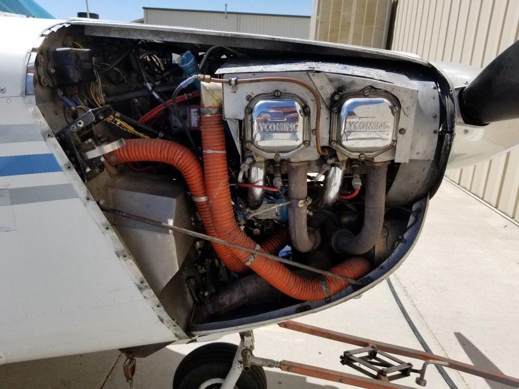 some imperfections 1963 Mooney M20C aircraft