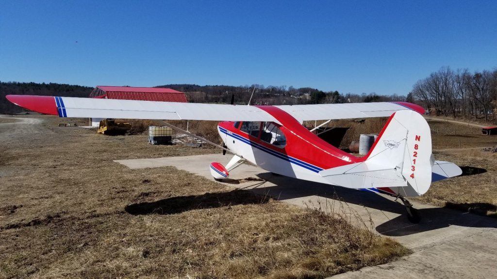 completely restored 1946 Aeronca Champ aircraft
