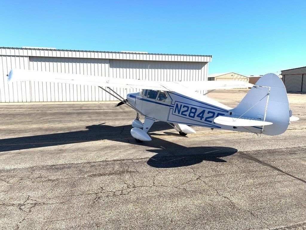 vintage 1955 Piper PA 22 150 Tripacer aircraft