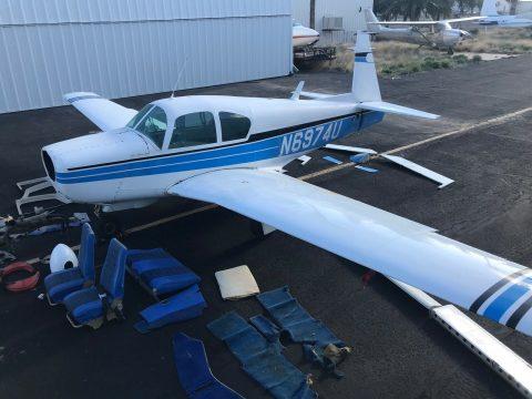 Undamaged 1964 Mooney M20E Project Aircraft for sale