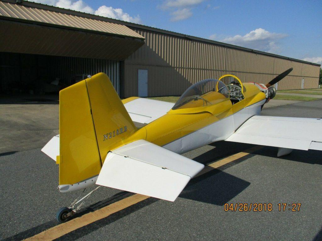low time 1990 Vans RV 3 Aircraft
