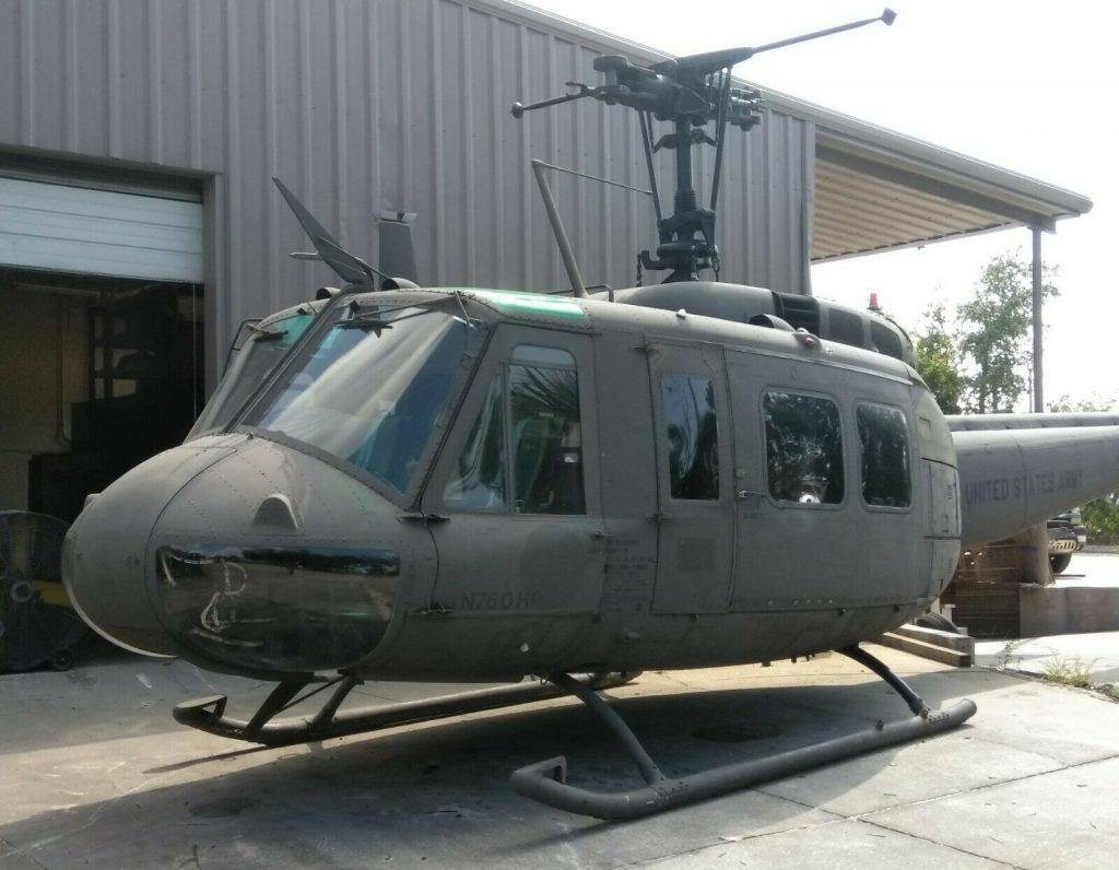 military 1966 Bell UH 1h/205 HUEY aircraft