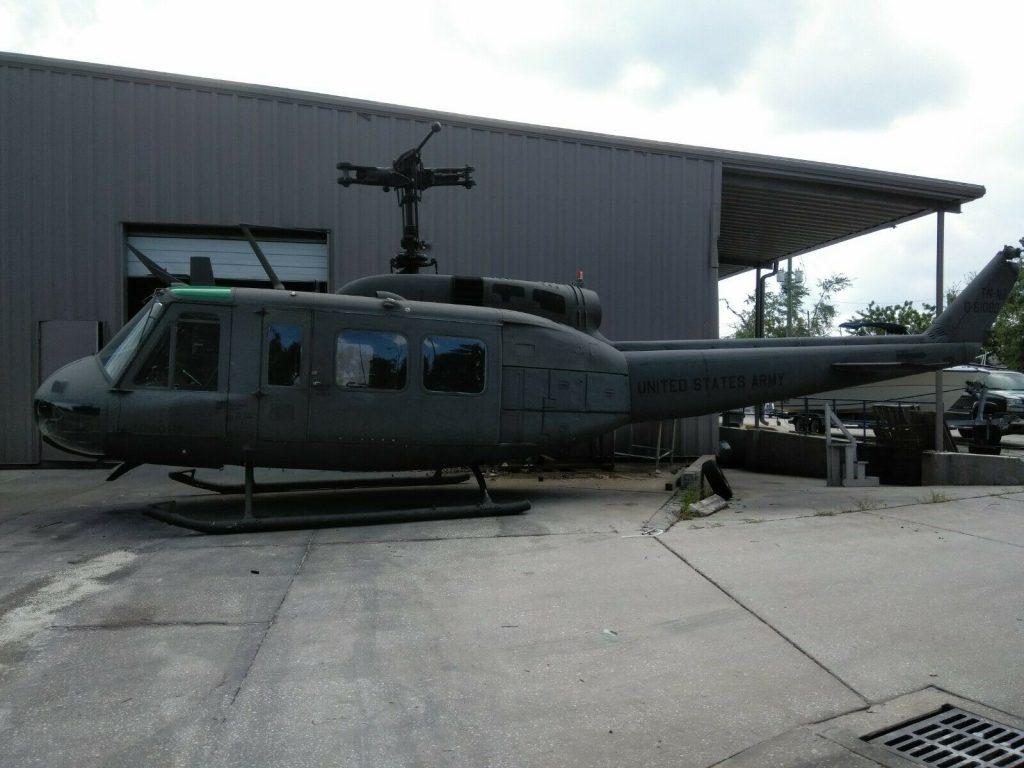 military 1966 Bell UH 1h/205 HUEY aircraft