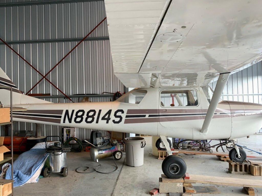low hours 1965 Cessna 150 aircraft