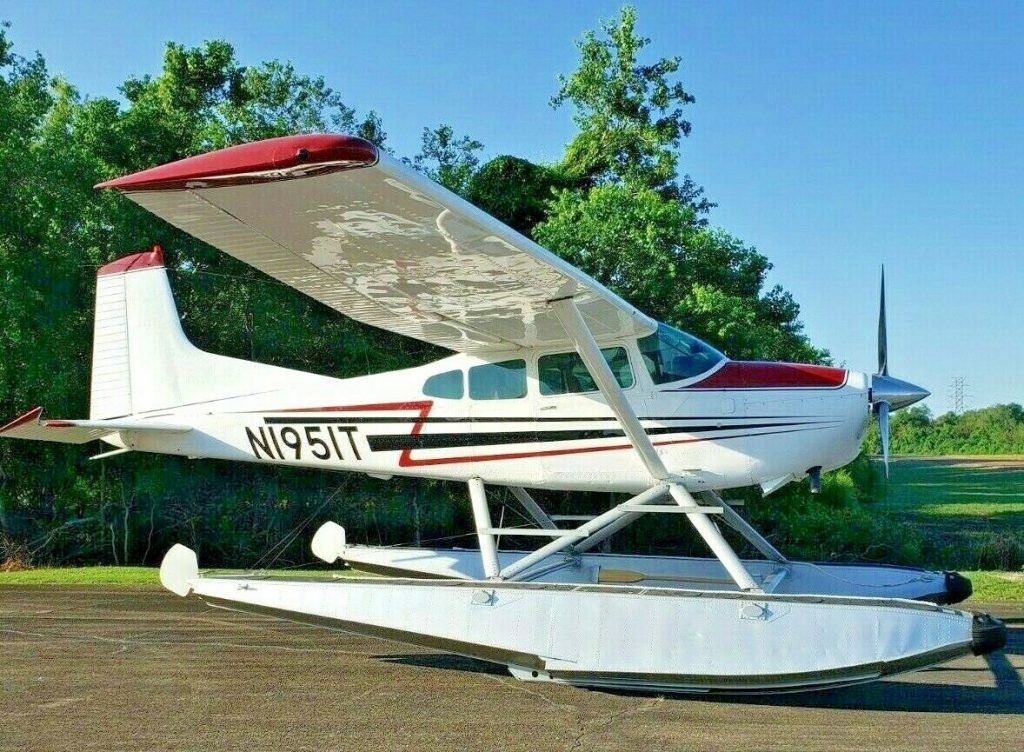 repaired 1980 Cessna A185f Floatplane aircraft