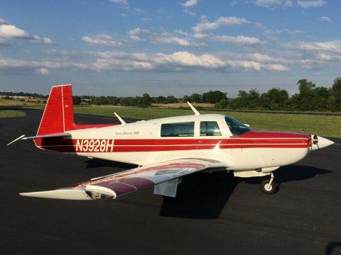 very low time 1979 Mooney M20K aircraft for sale