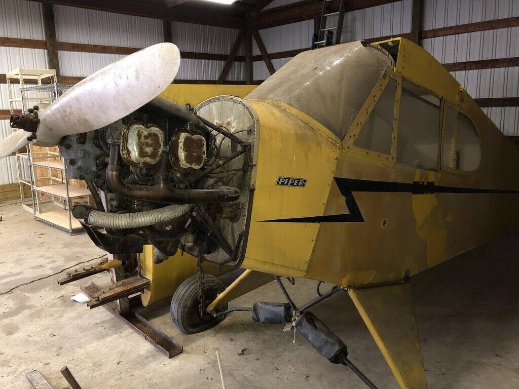 project 1940 Piper J3 Cub aircraft
