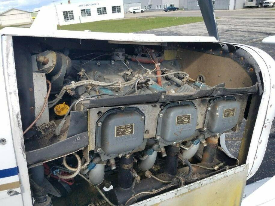 crashed 1983 Aerofab Lake LA4 aircraft