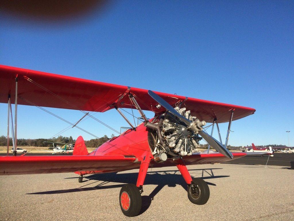 vintage 1941 Stearman WWII Trainer aircraft