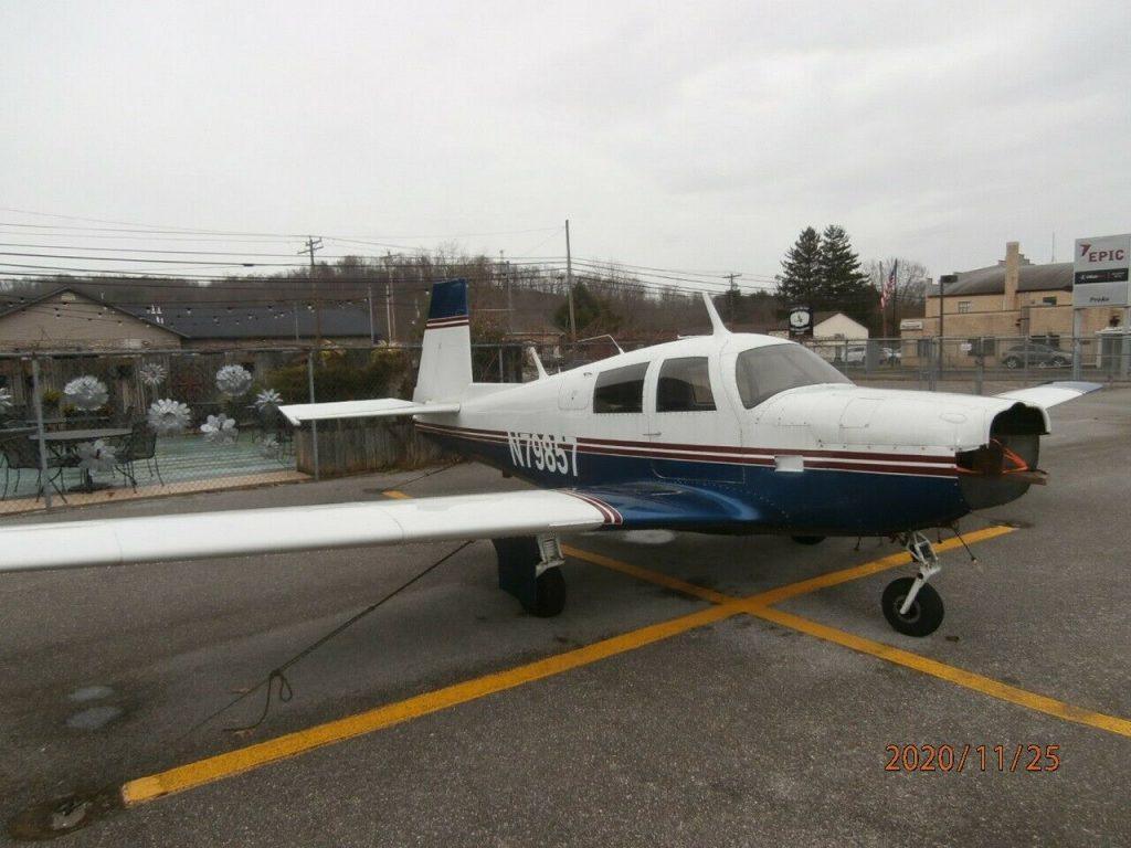 almost complete 1964 Mooney M20E Airframe aircraft