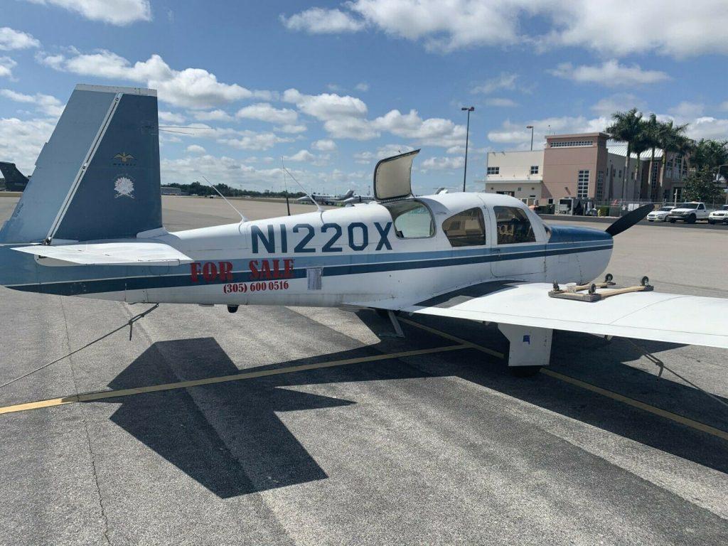 1963 Mooney M20D/C aircraft [perfect for cross country trips]