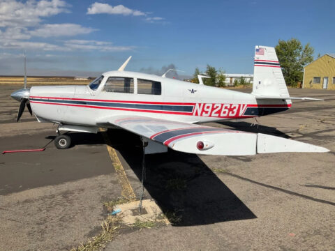 1969 Mooney M20 Ranger aircraft [great shape] for sale