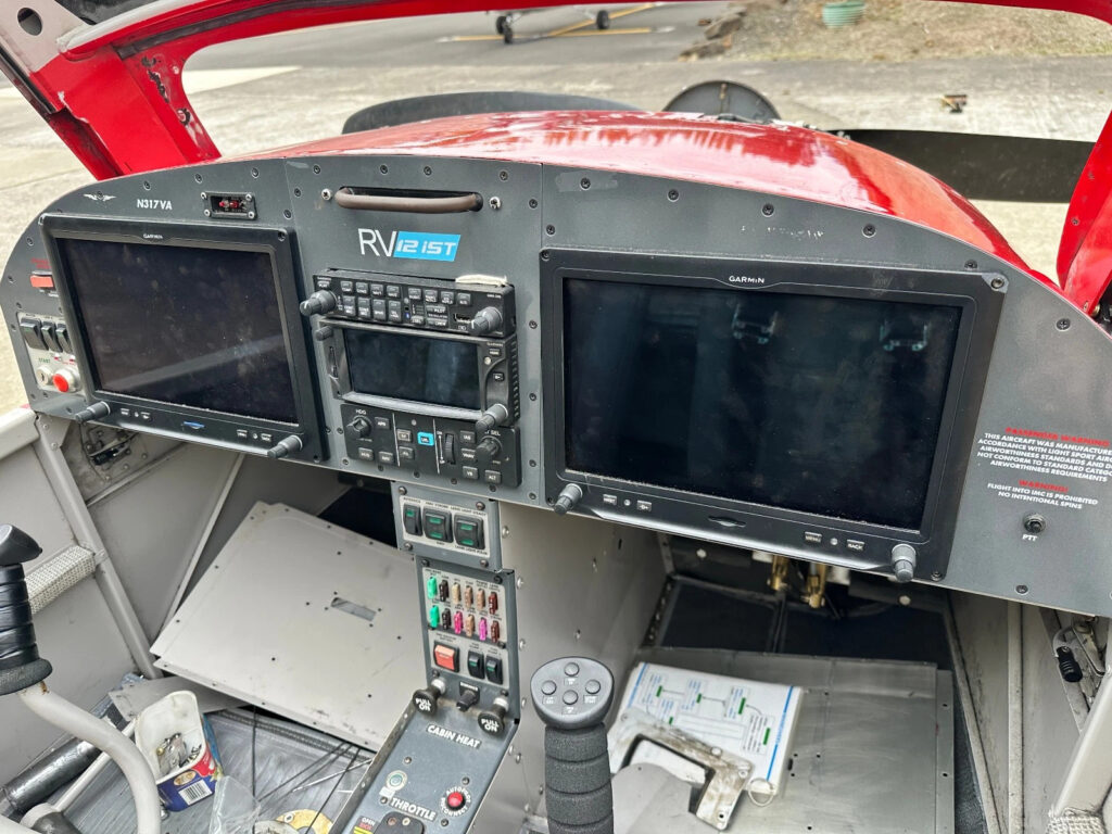 2019 Van’s Rv-12ist S-Lsa Platinum IFR Trainer, 4541 TT, SNew 912is,cheap