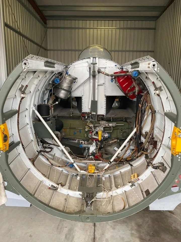 Non Flying Airplane Project Lockheed T-33a Allison Jet Turbine Engine