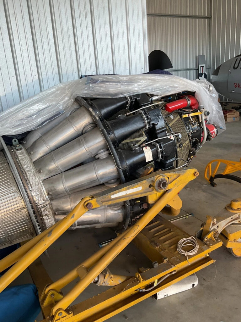 Non Flying Airplane Project Lockheed T-33a Allison Jet Turbine Engine