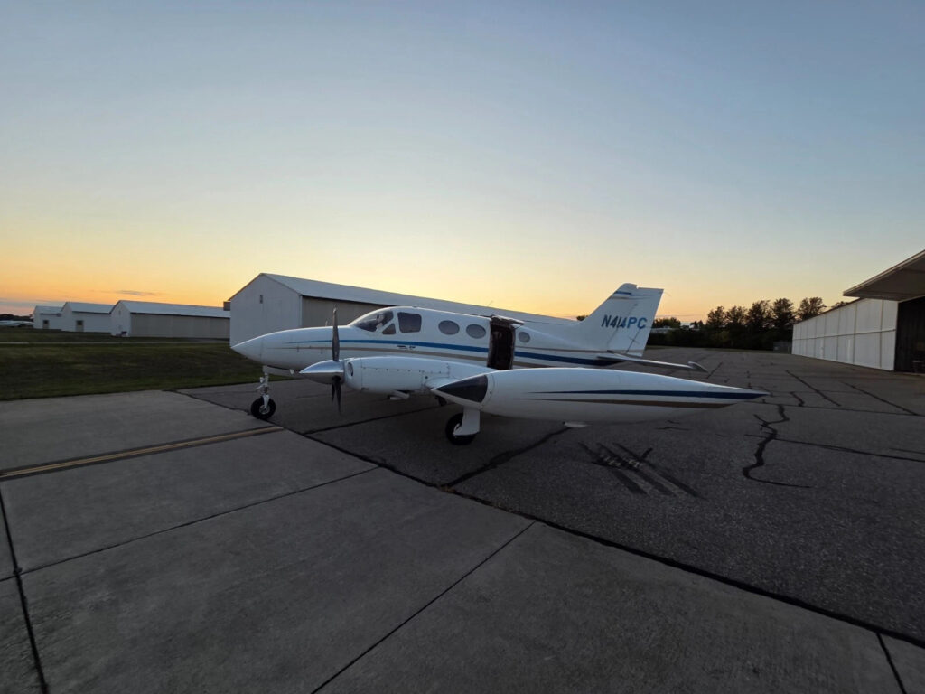 1972 Cessna 414 RAm VII – Upgraded Avionics Fresh Overhaul Spare Engine