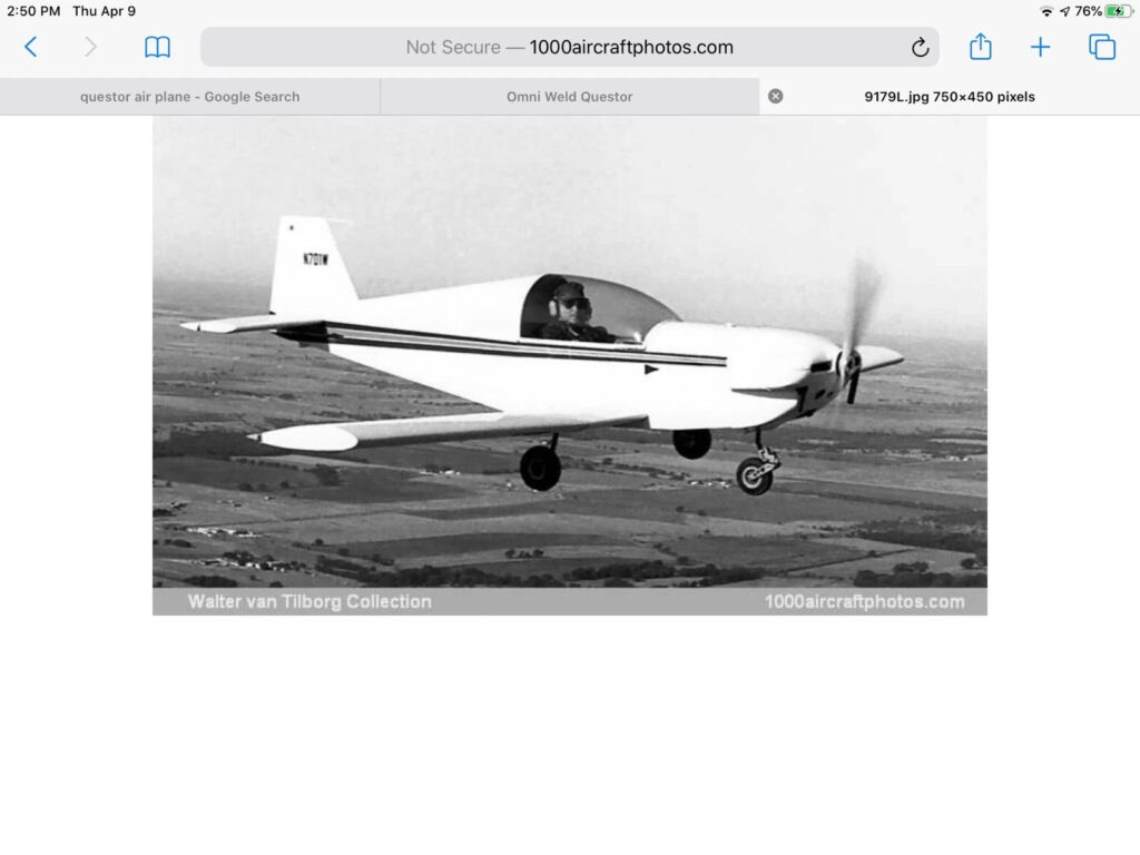 1988 Questor Airplane